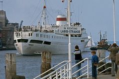 Weiter als Laboe geht der Dampfer schon