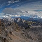 Weiter Blick über die Berge