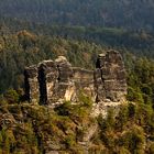 weiter Blick von der Bastei ...