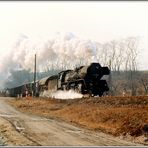 Weiter mit dem Nahgüter am Bahnübergang Großpürschütz