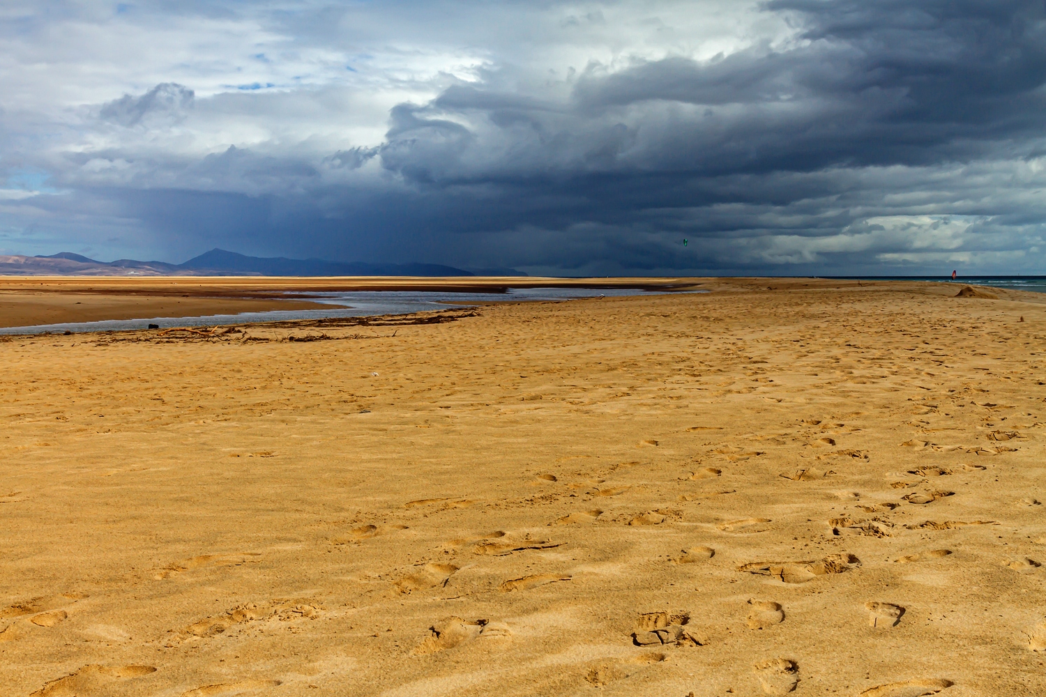 Weiter Strand