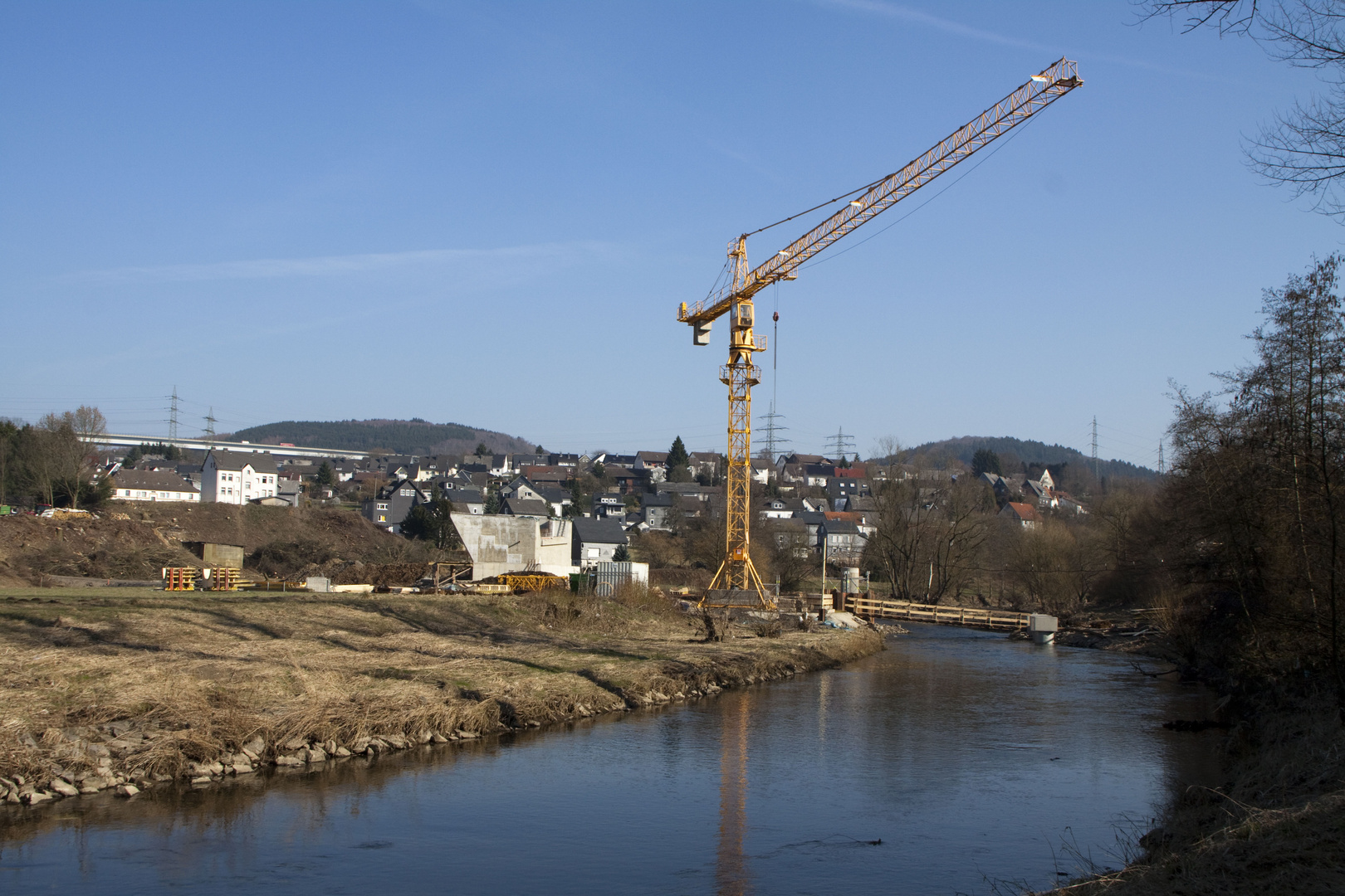 Weiterbau der HTS in Siegen Niederschelden Foto & Bild deutschland
