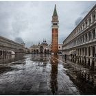 (weitere BEA) ein Regentag auf dem Markusplatz 