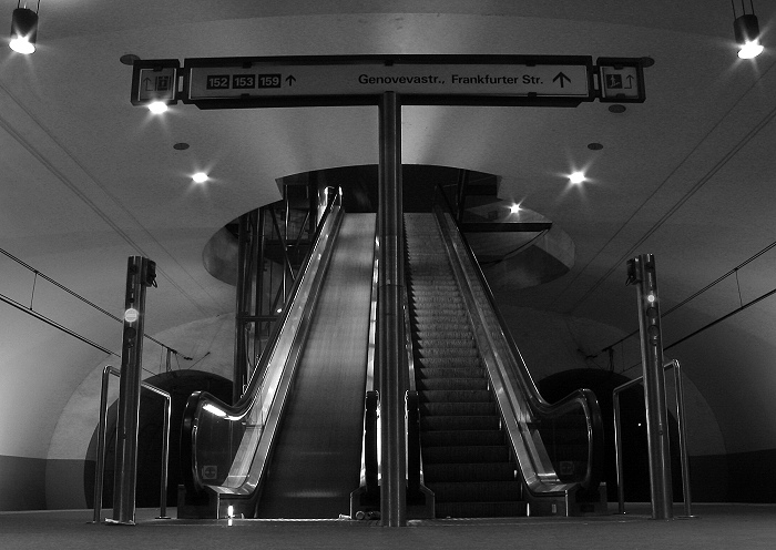 weitere Rolltreppe "Bf Mülheim"