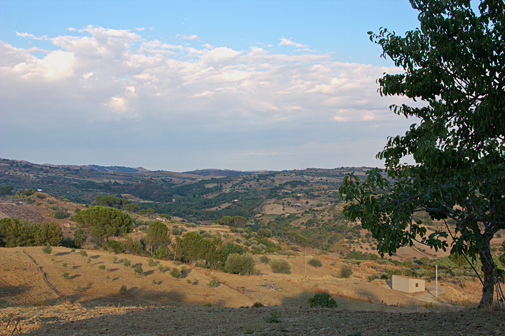 Weites Land in Sizilien