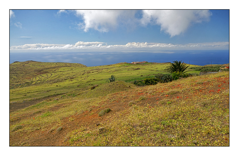 Weites Land über dem Atlantik - Teno Alto