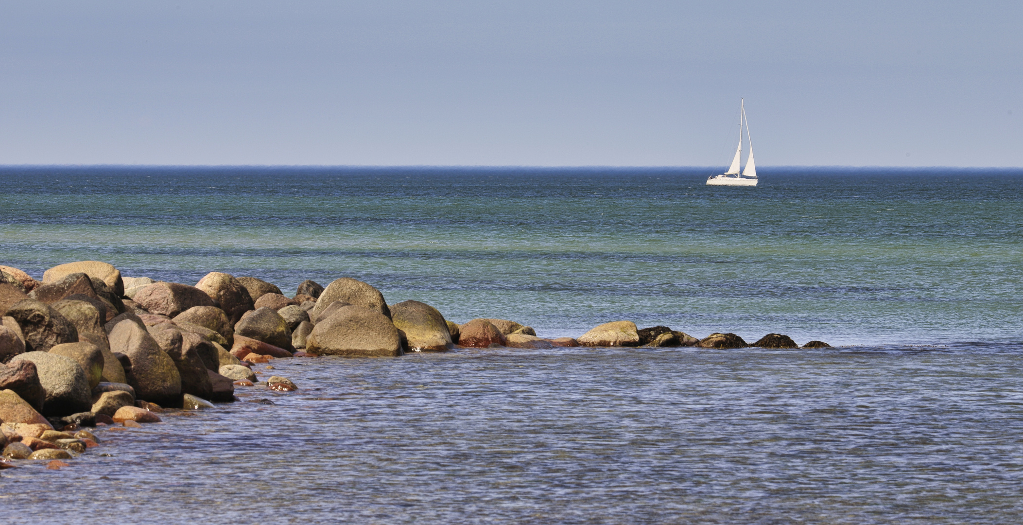 Weites Meer und weiter Blick