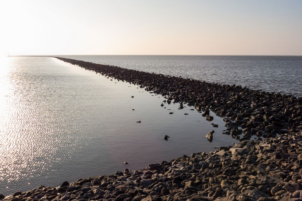 Weitsicht am Wattenmeer