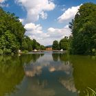 Weitsicht auf das Schloss Schwetzingen