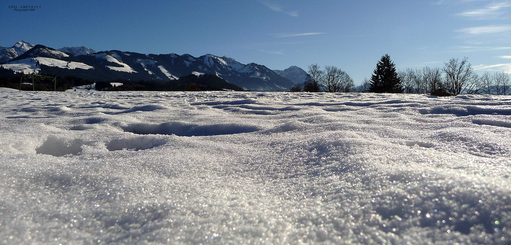 "Weitsicht bei Margarethen 2- Wintermood"