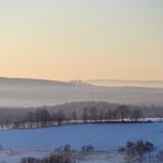 Weitsicht bei Steinfeld (Veste Heldburg, Rhön-Grabfeld)