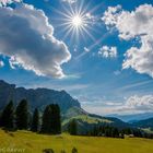 Weitsicht in den Dolomiten