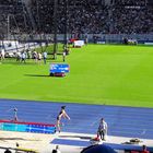 Weitsprung im Olympiastadion Berlin 