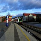 Weiz Zentrum der Zug nach Gleisdorf