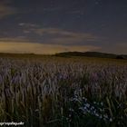 weizenfeld airglow bei nacht (fürth, Odenwald)