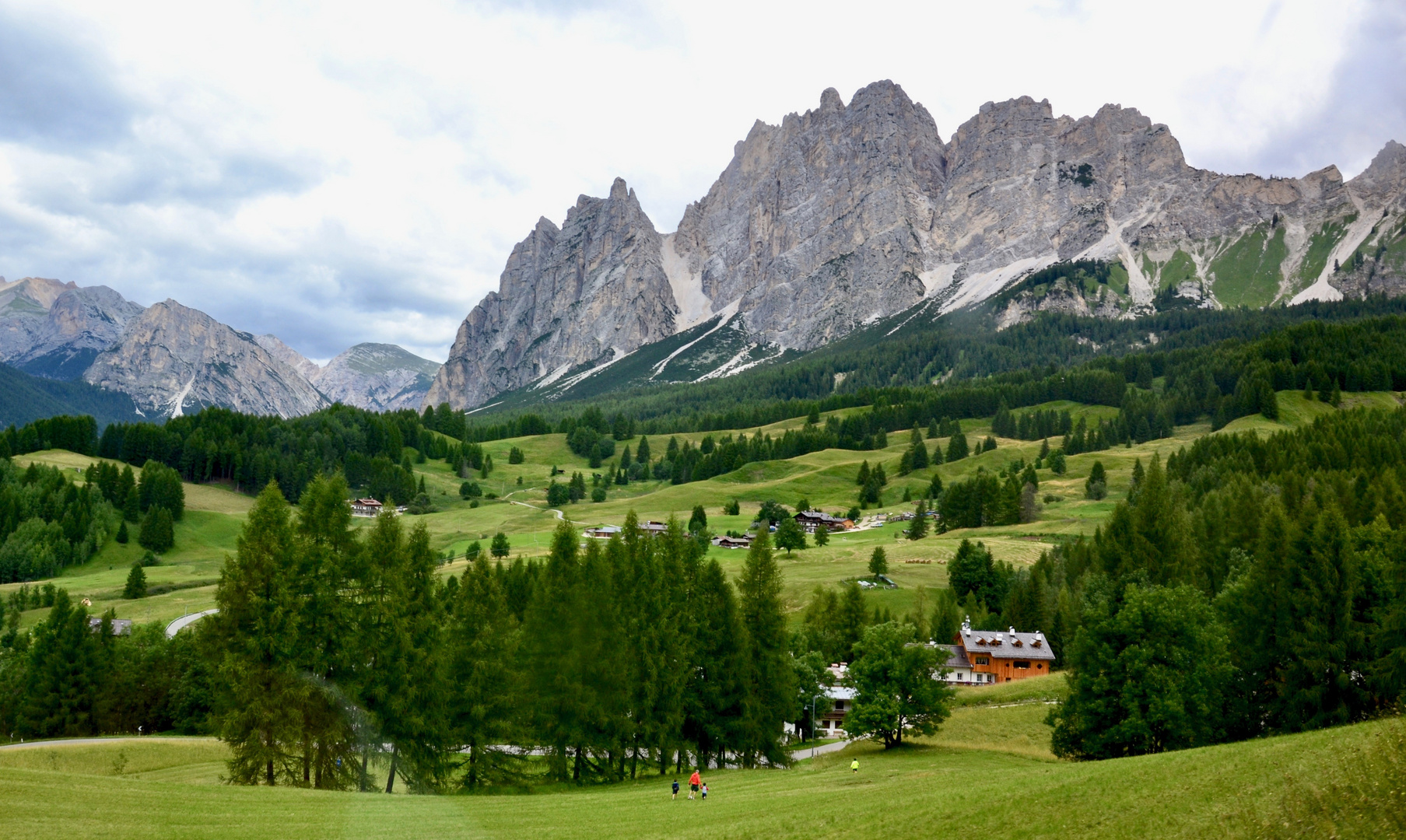 Welche Berge habe ich hier fotografiert?