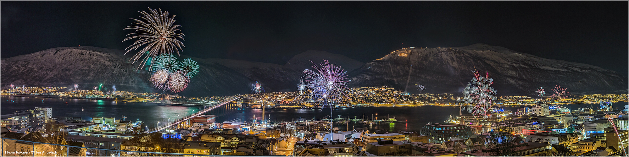 Welcome 2016 from Tromsö Norway