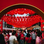 Welcome gate to Chinatown in Bangkok