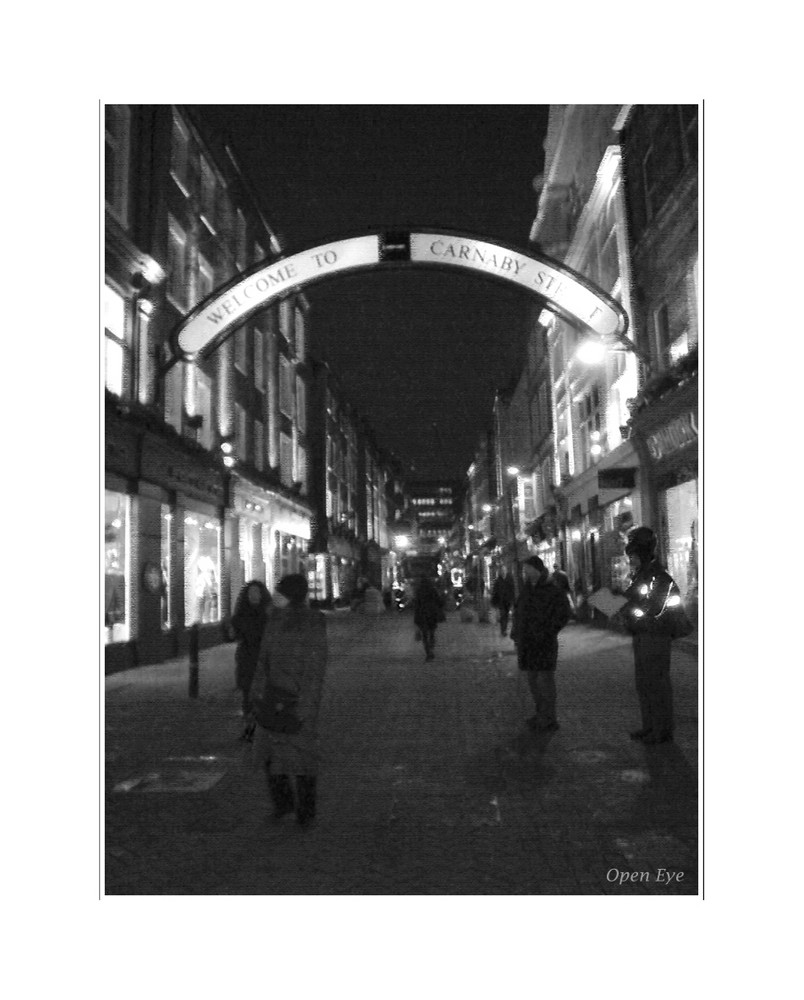 WELCOME TO CARNABYSTREET - LONDON