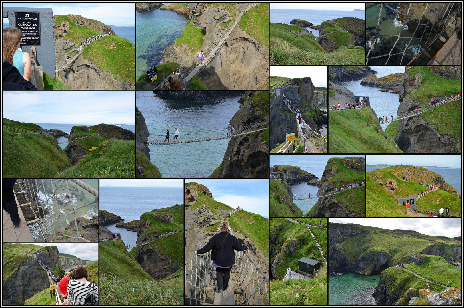 " Welcome to Carrick-a-Rede Rope Bridge "