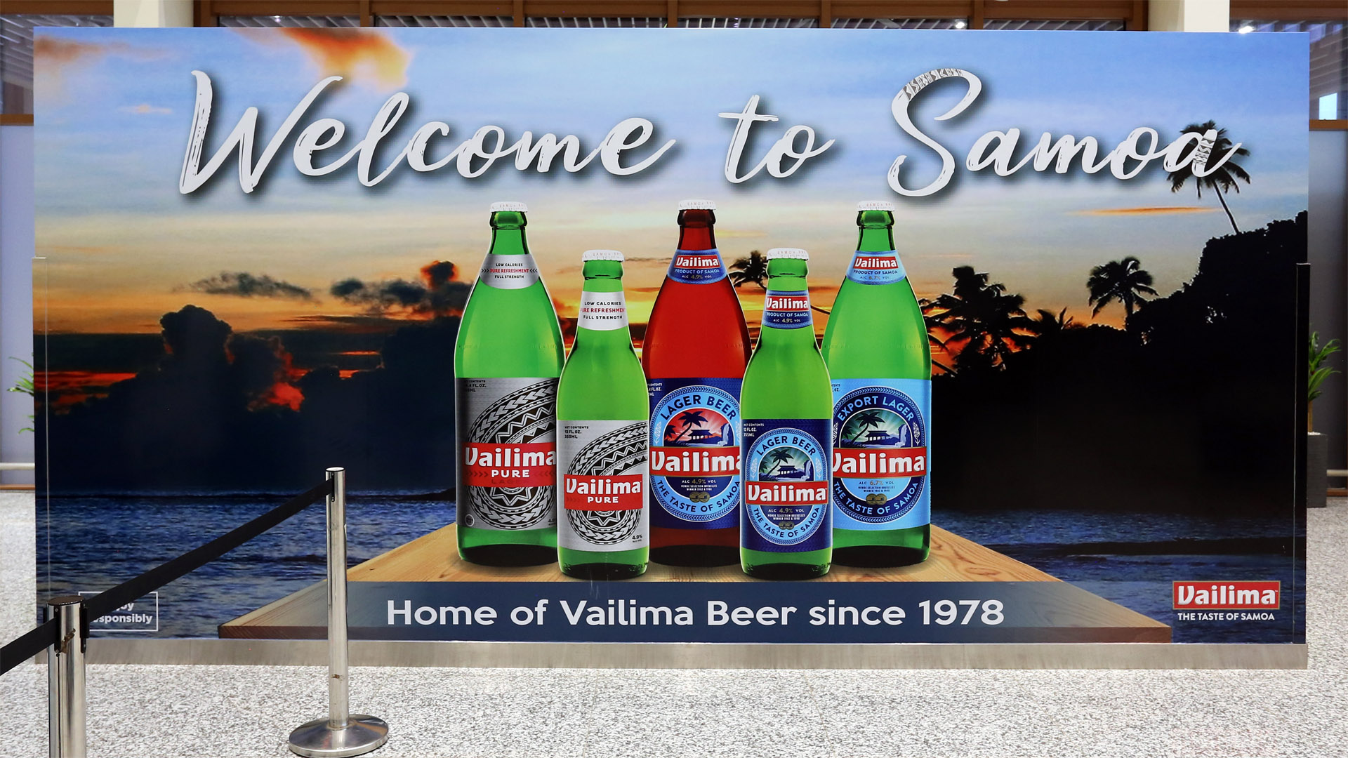 Welcome to Samoa, Apia Airport, Western Samoa / WS