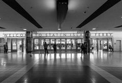 Welcome to Staten Island Ferry B&W