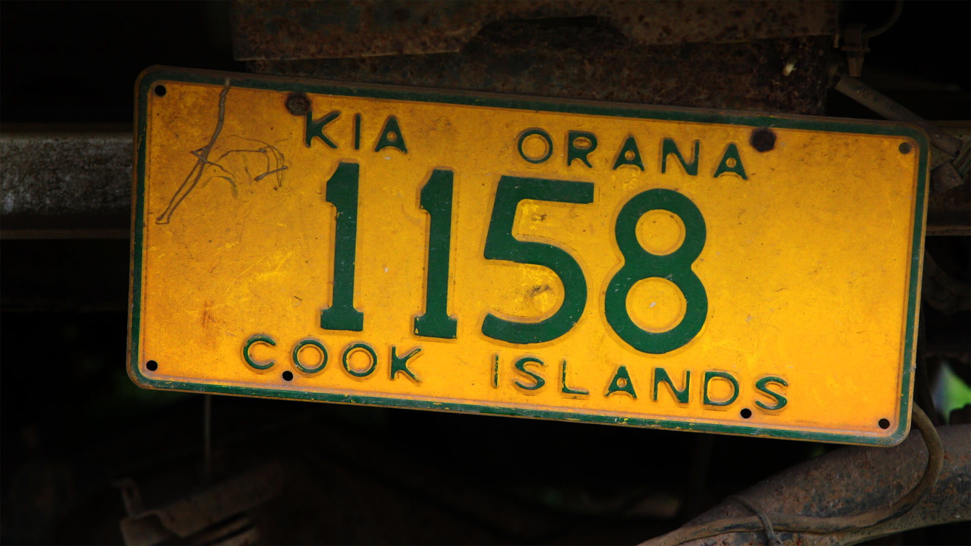 'Welcome' to the Cook Islands / CK