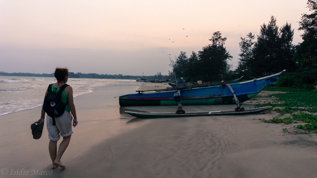 Weligama beach