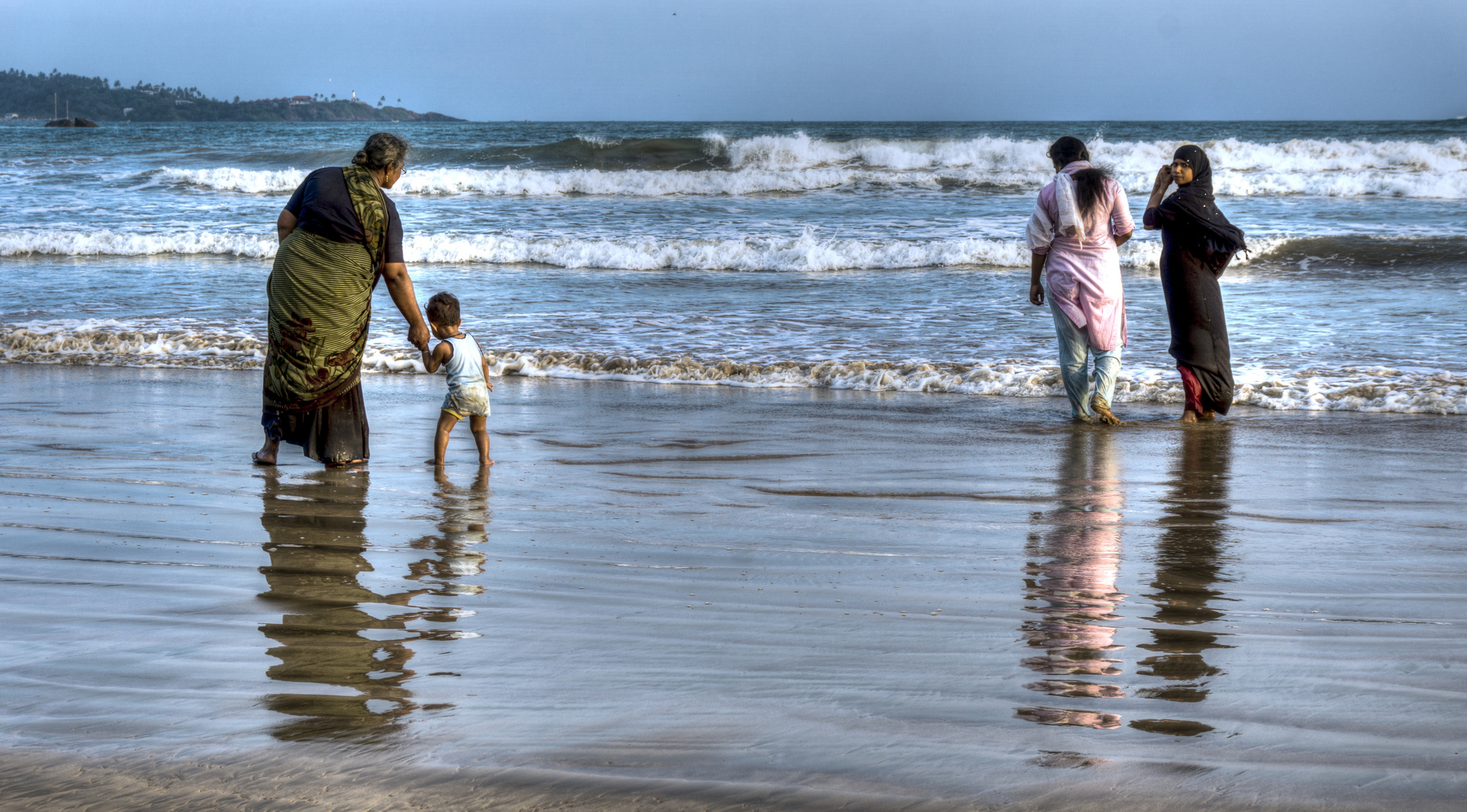 Weligama beach