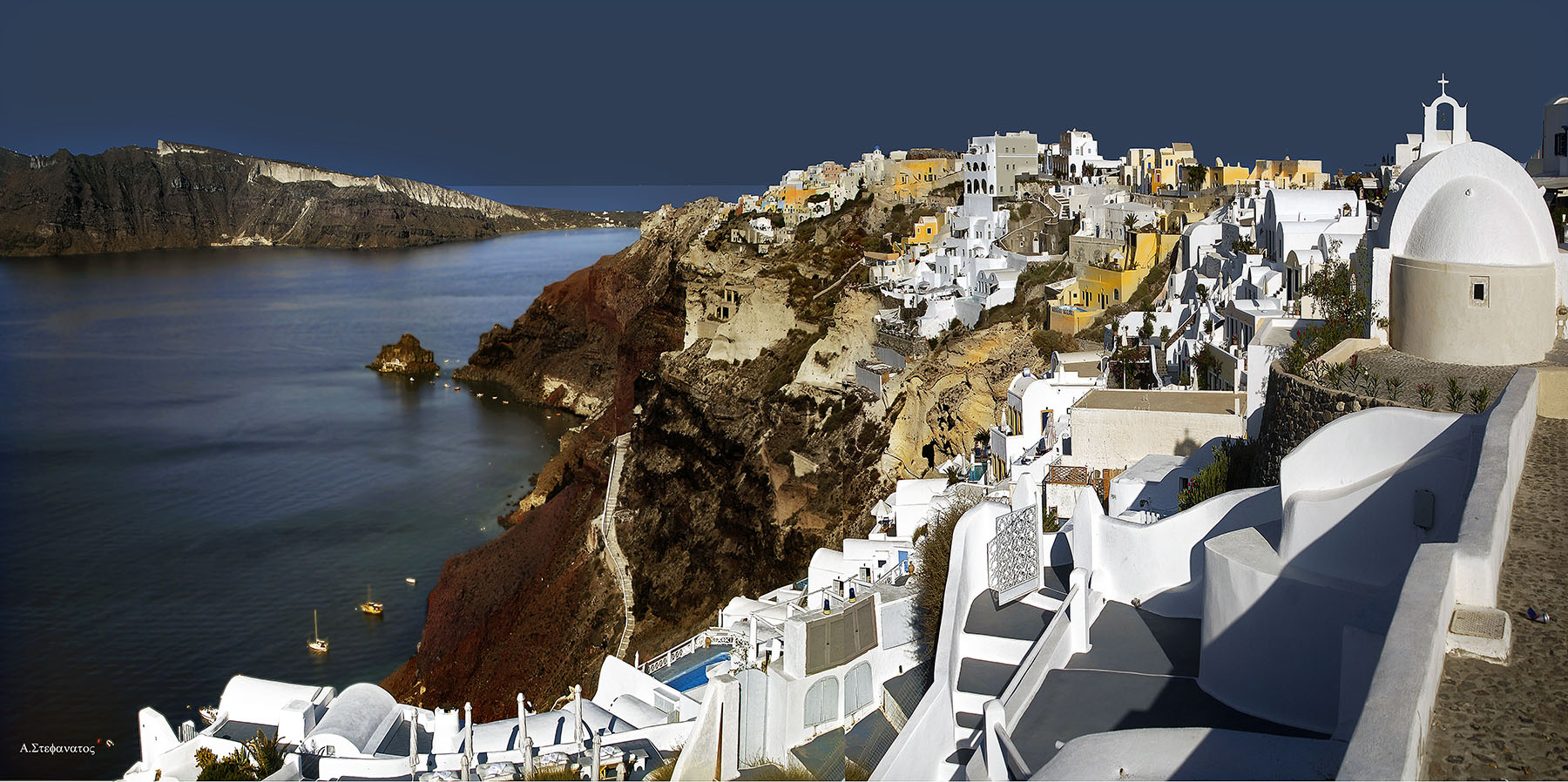 Well, there is colour in Santorini 3