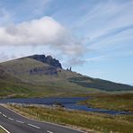 Wellen am Old Man of Storr