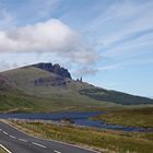 Wellen am Old Man of Storr