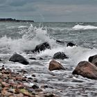 Wellen am Strand