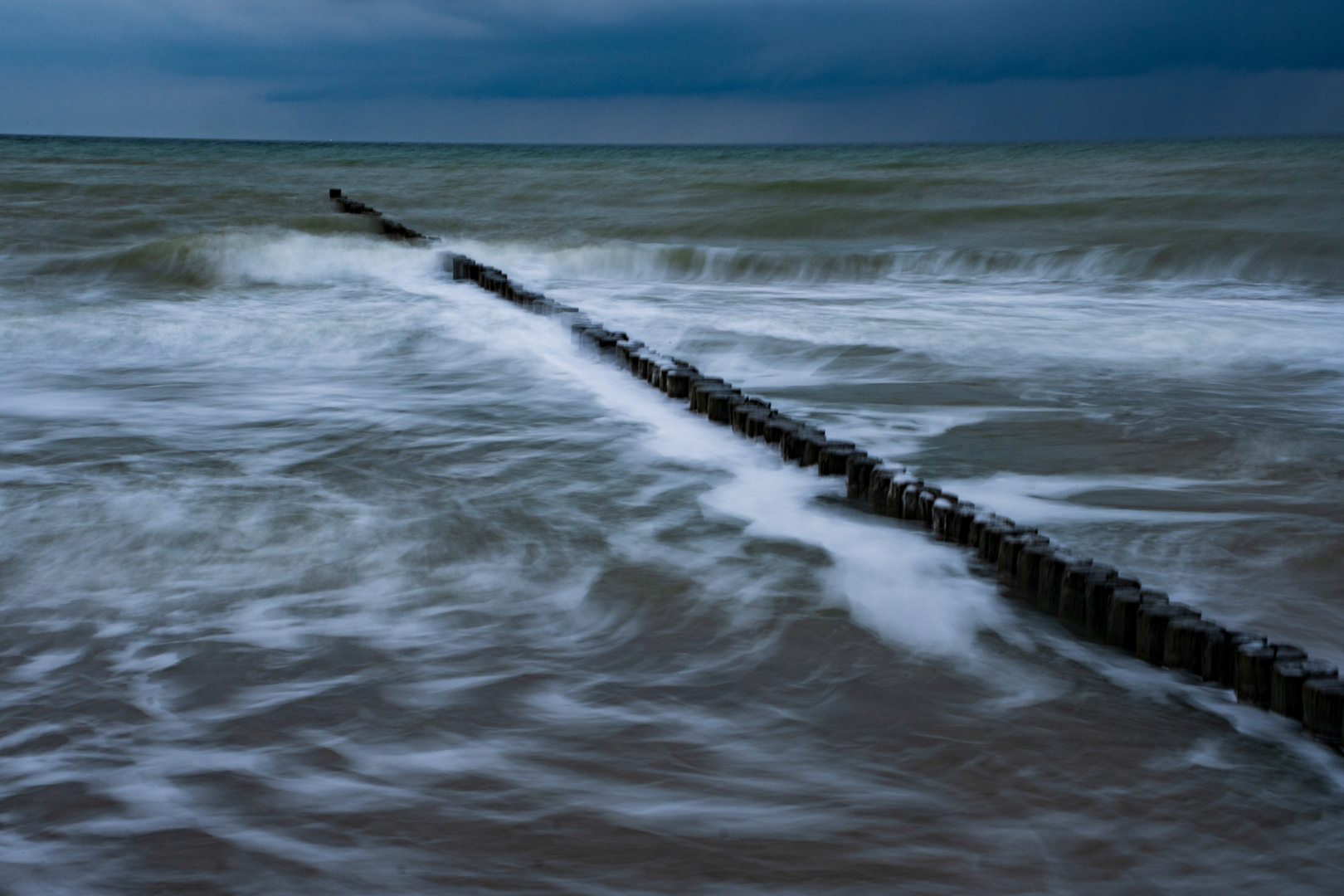 Wellen am Weststrand