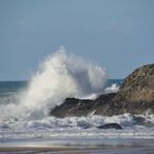 Wellen auf Belle Ile / Bretagne im Dezember