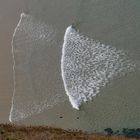  Wellen-Fächer am La Baie des Trépassés