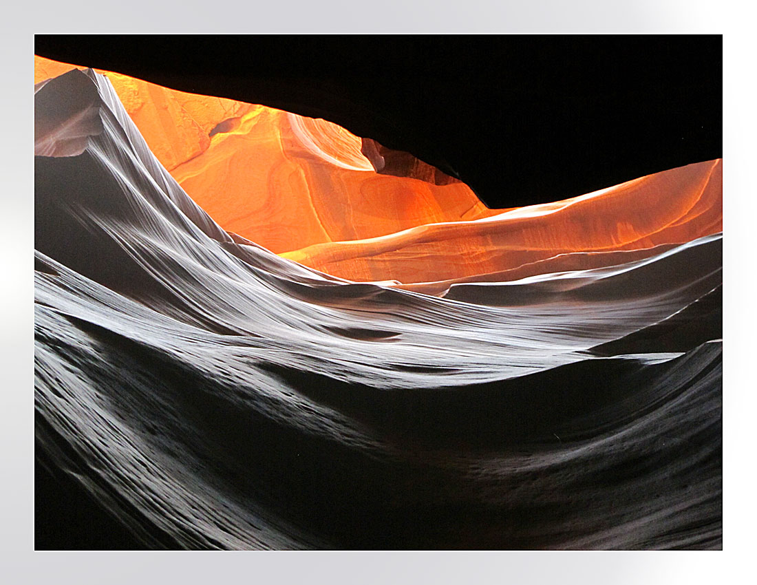 Wellen im Antelope Canyon