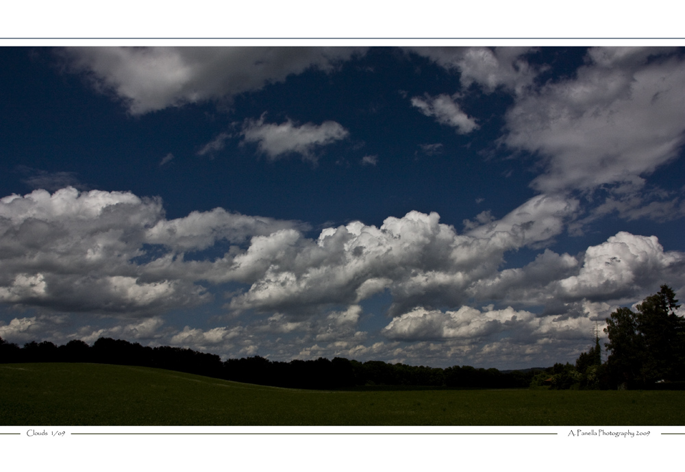 Wellen und Wolken