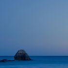 Wellenbrecher am Strand von Praia da Rocha