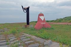 Wellenbrecher Nr. 1000 auf Helgoland