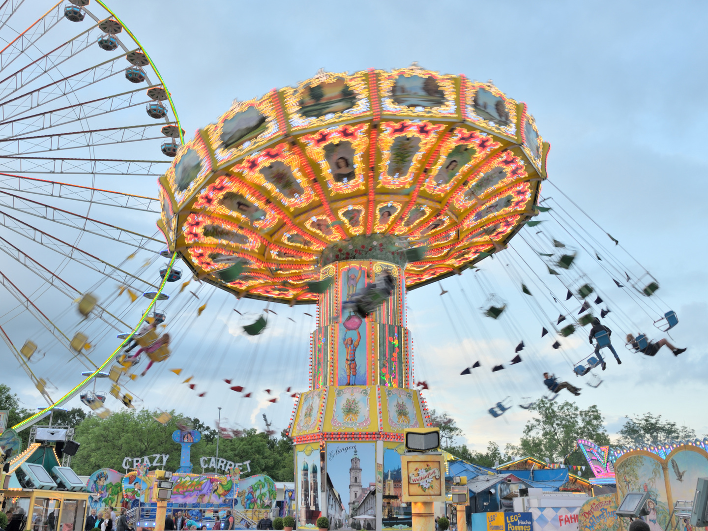 Wellenflug in Schweinfurt