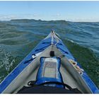 Wellengang beim Offshore-Kayaking