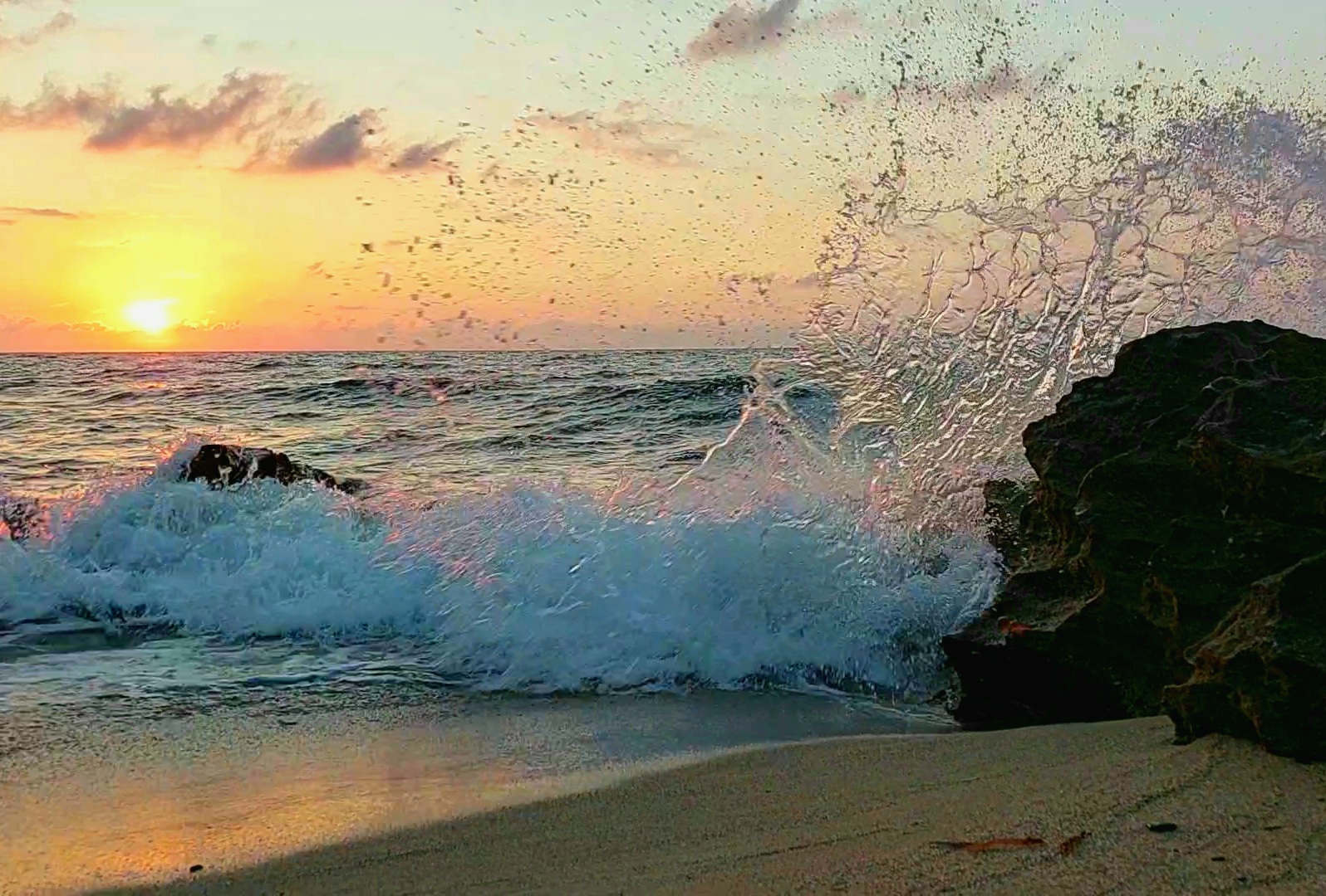 Wellenrauschen auf sardinien