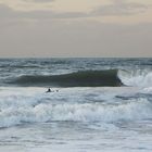 Wellenreiten in Ostsee Nordsee