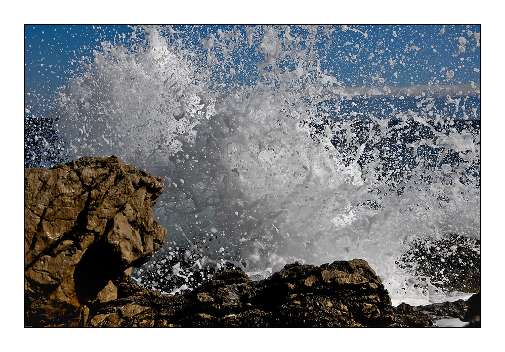 Wellenschlag Foto & Bild | landschaft, meer & strand ...