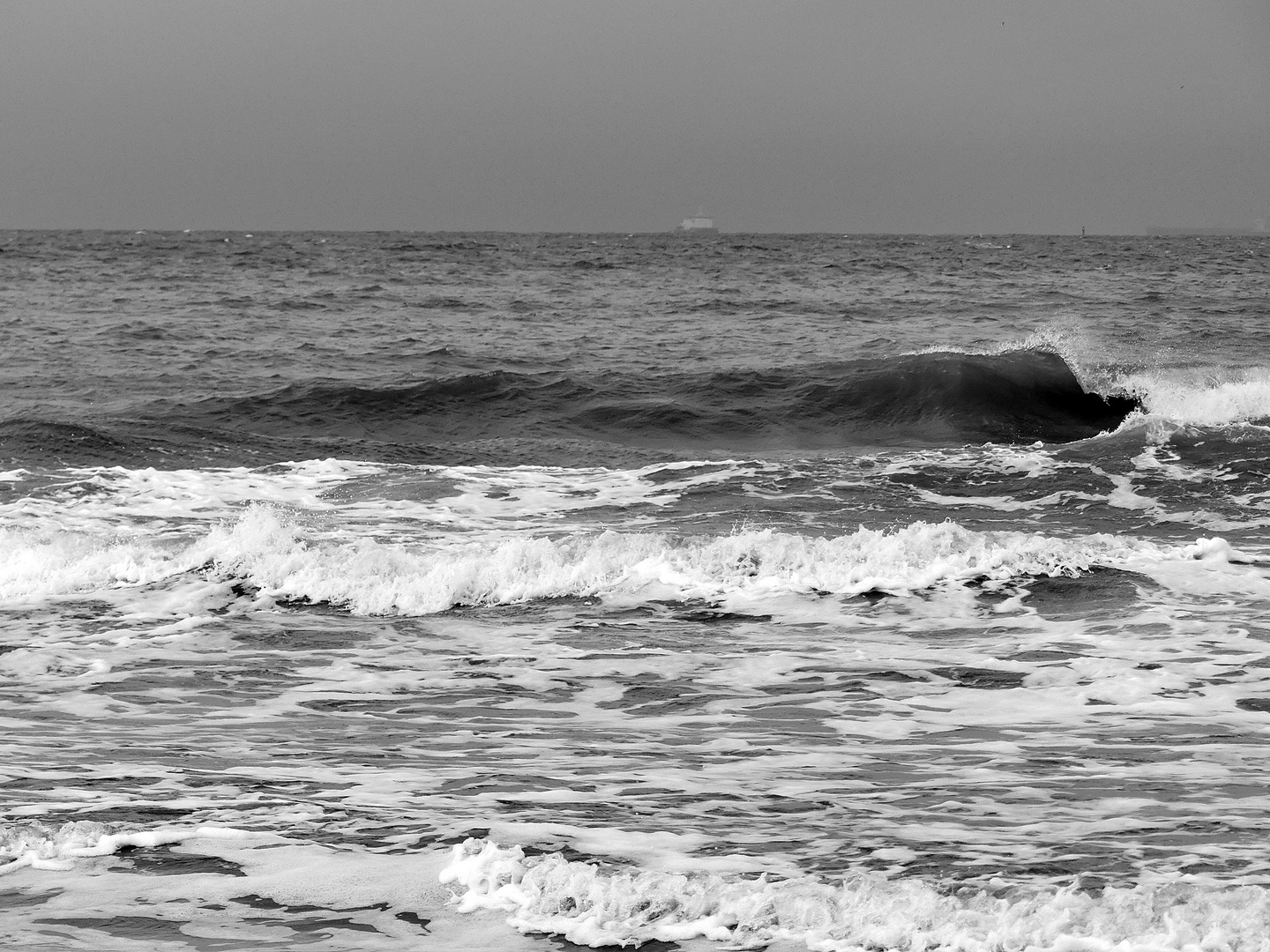 Wellenspiel auf Wangerooge