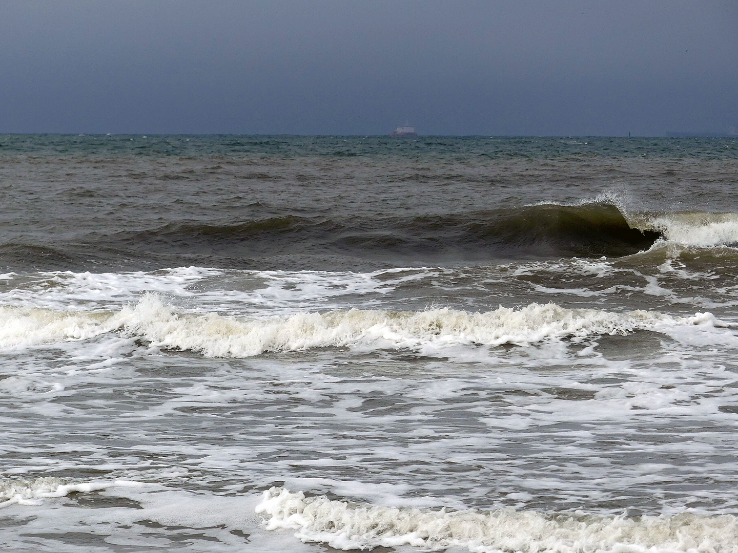 Wellenspiel auf Wangerooge