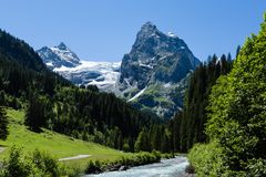 Wellhorn, Rosenlauigletscher und Rychenbach