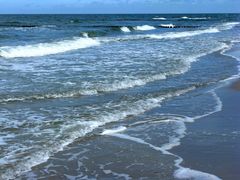 Wellige Ostsee in Zingst