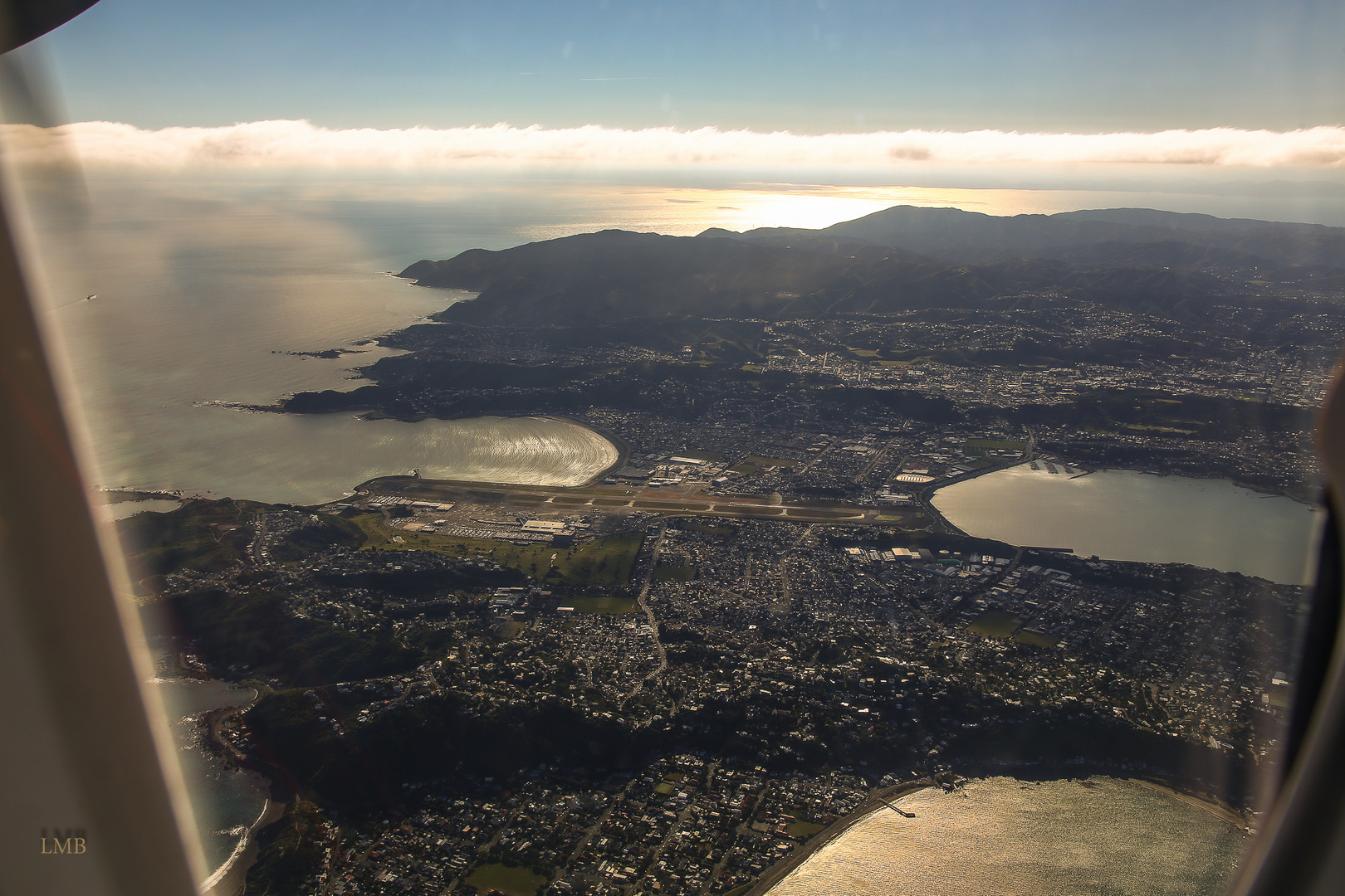 Wellington aus der Luft
